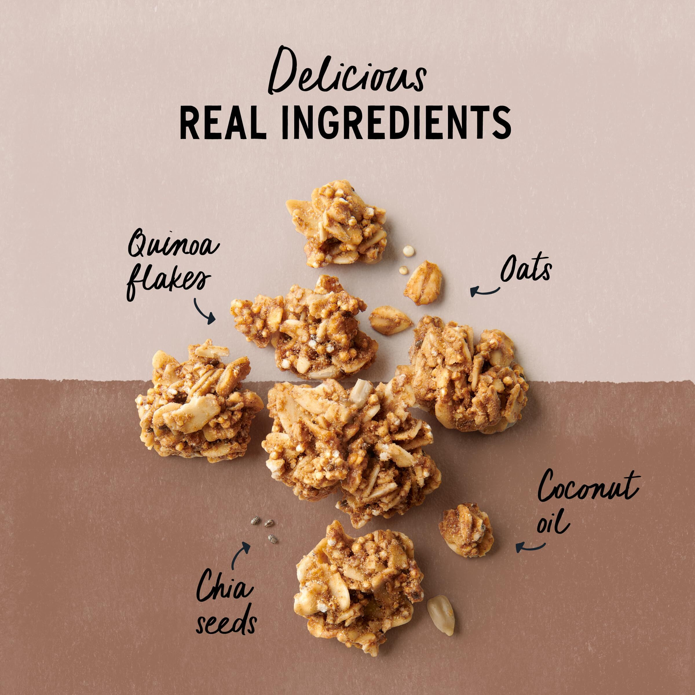 Purely Elizabeth, Chocolate Peanut Butter, Ancient Grain Granola, Gluten-Free, Non-Gmo (10Oz Bag)
