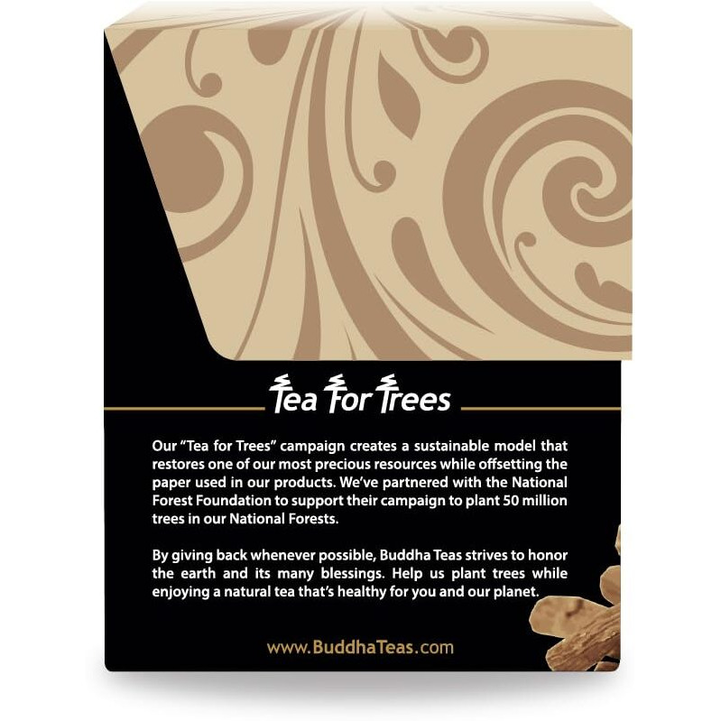 Buddha Teas Organic Licorice Root Tea - Ou Kosher, Usda Organic, Ccof Organic, 18 Bleach-Free Tea Bag