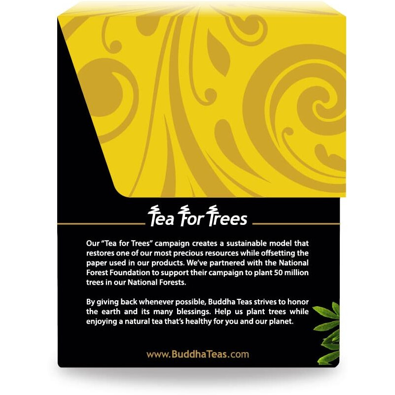 Buddha Teas Organic Senna Tea - Ou Kosher, Usda Organic, Ccof Organic, 18 Bleach-Free Tea Bags