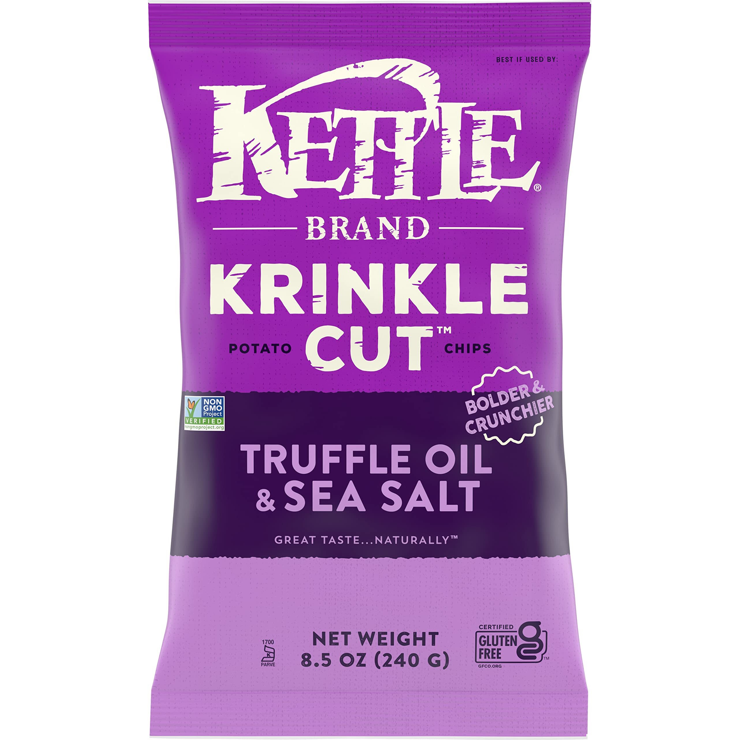 Kettle Brand, Truffles Sea Salt Chips, 8.5Oz
