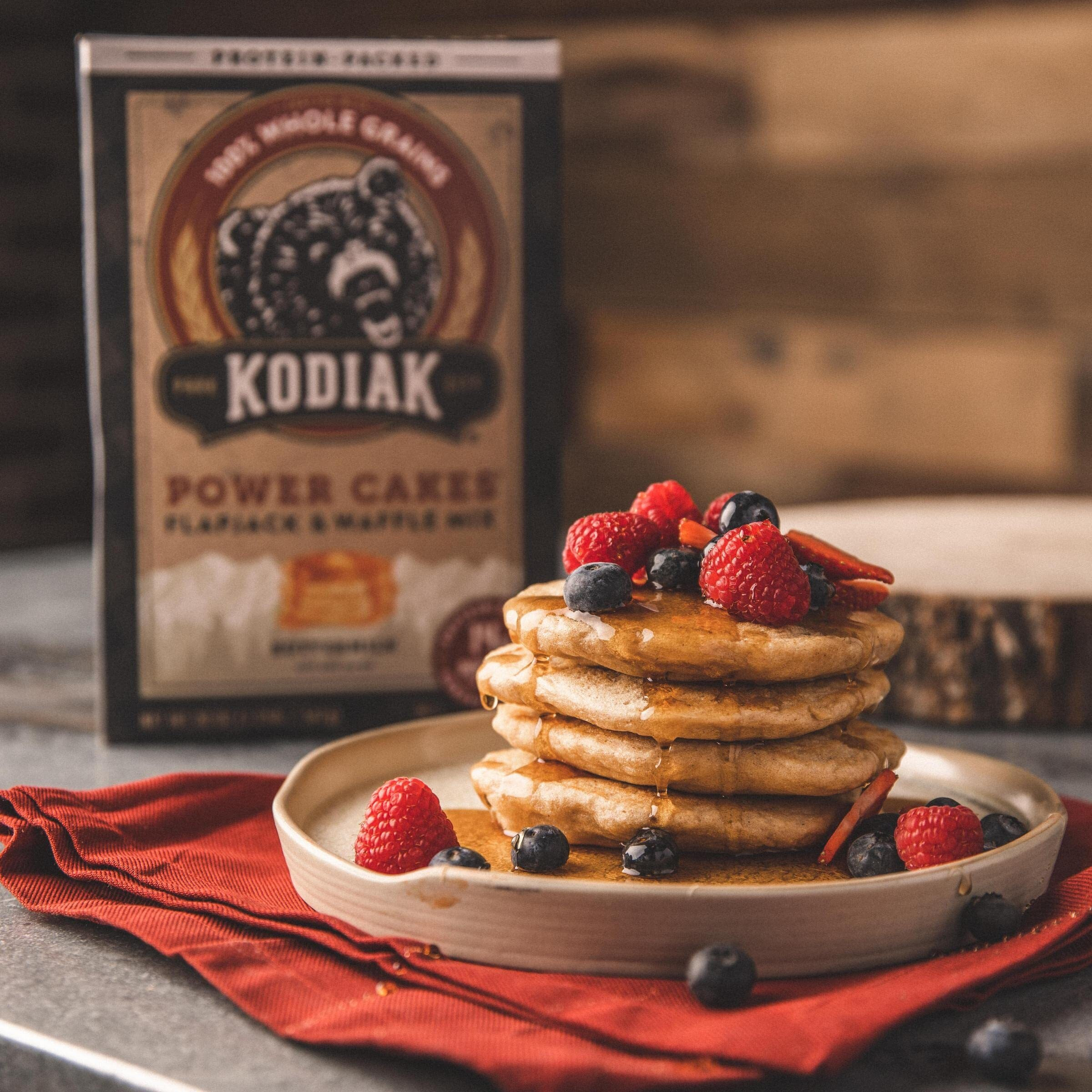 Kodiak, Power Cakes Flapjack And Waffle Mix, 20 Ounce