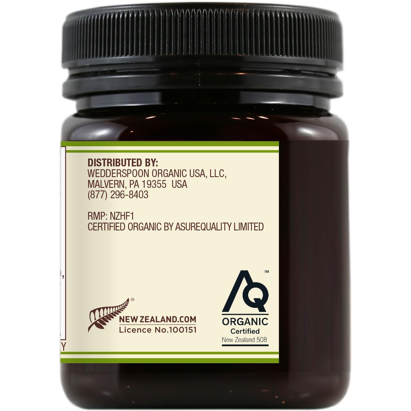 Wedderspoon Raw Organic Manuka Honey Kfactor 16+, 8.8 Oz, Unpasteurized, Genuine New Zealand Honey, Multi-Functional, Non-Gmo Superfood, Kfactor, Traceable From Our Hives To Your Home