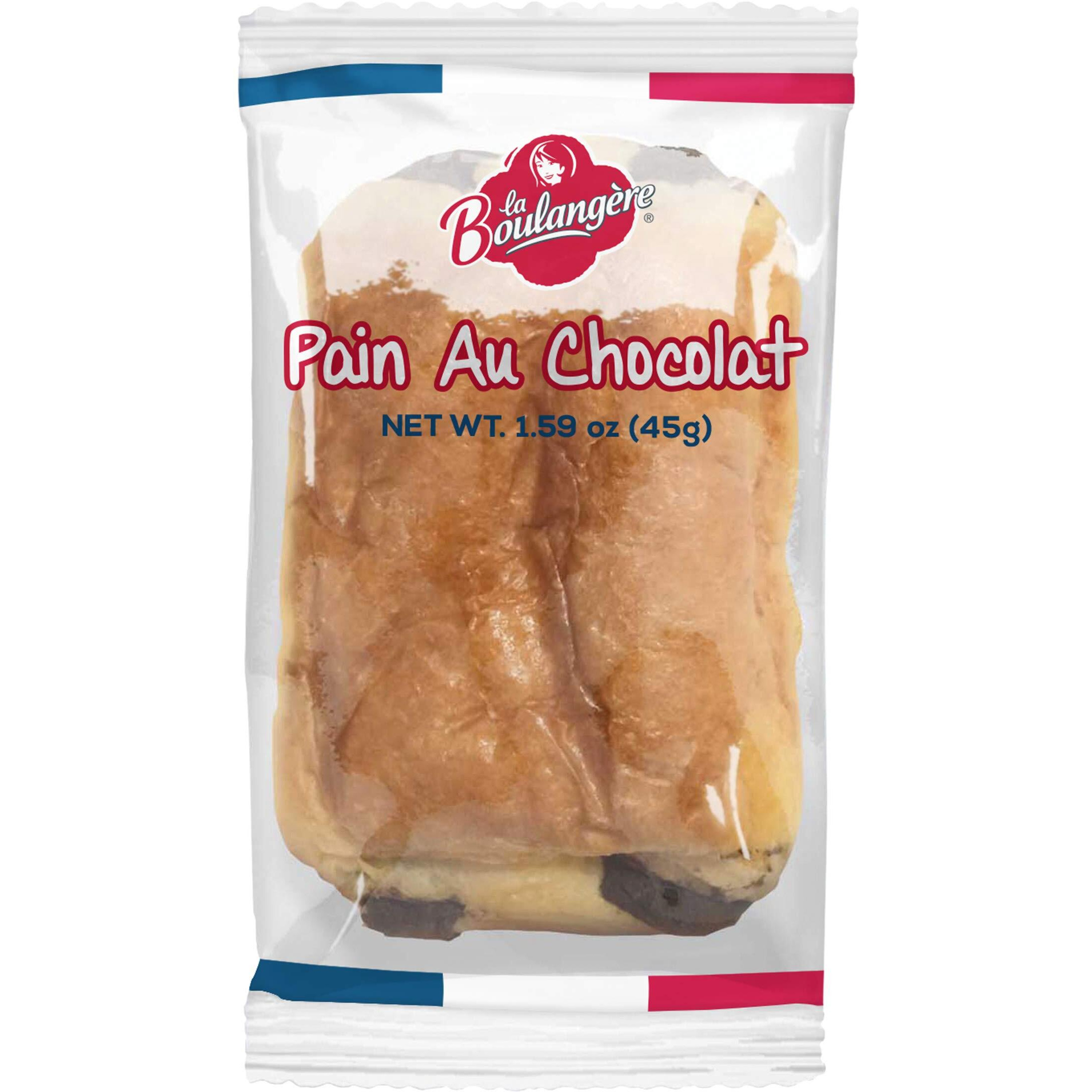 La Boulangere Pains Au Chocolat, Chocolate Croissants, Individually Wrapped, 16-Count