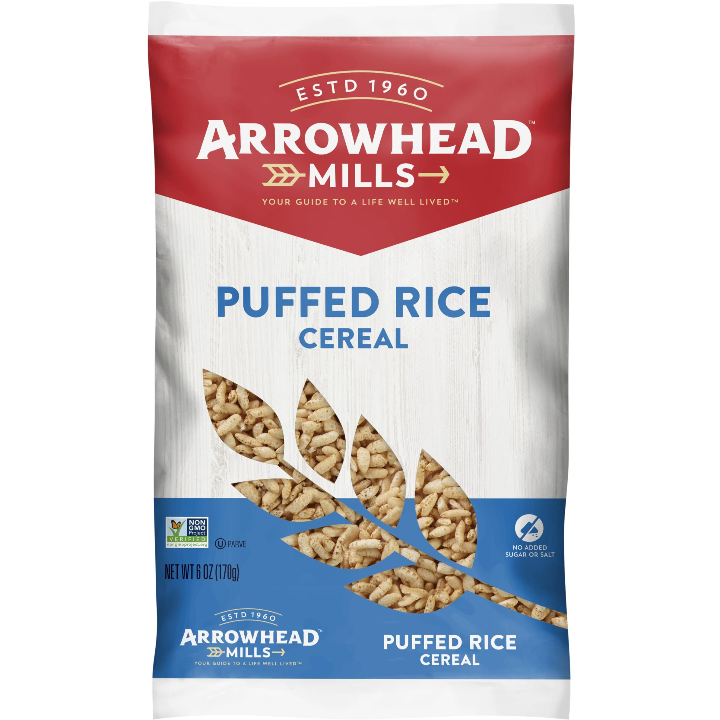 Arrowhead Mills Cereal, Puffed Rice, 6 Oz.