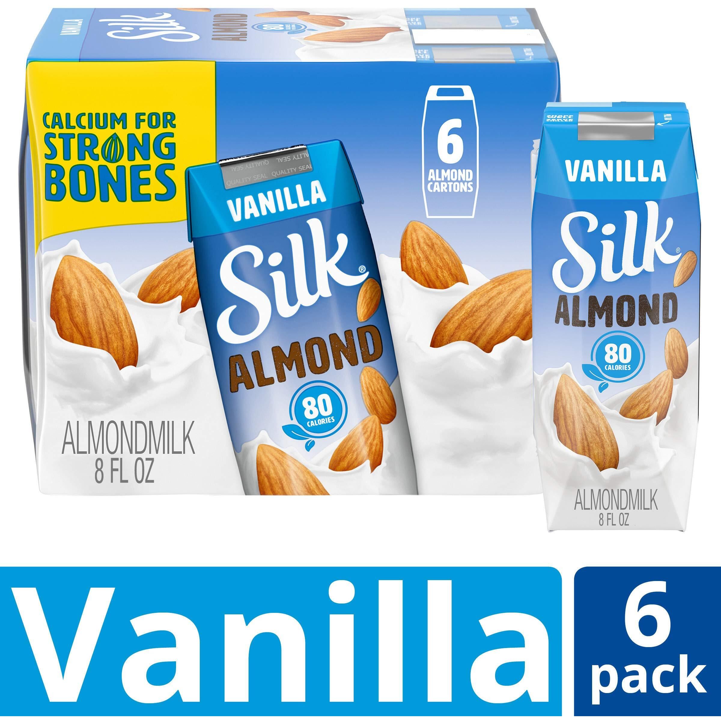 Silk Pure Almond Milk - Vanilla - Case Of 3 - 8 Fl Oz.