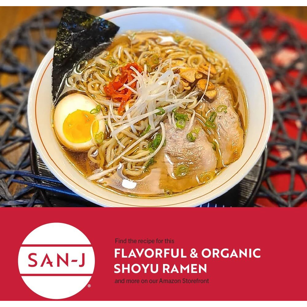 San J Sauce Soy Shoyu Bronze Organic, 20 Oz