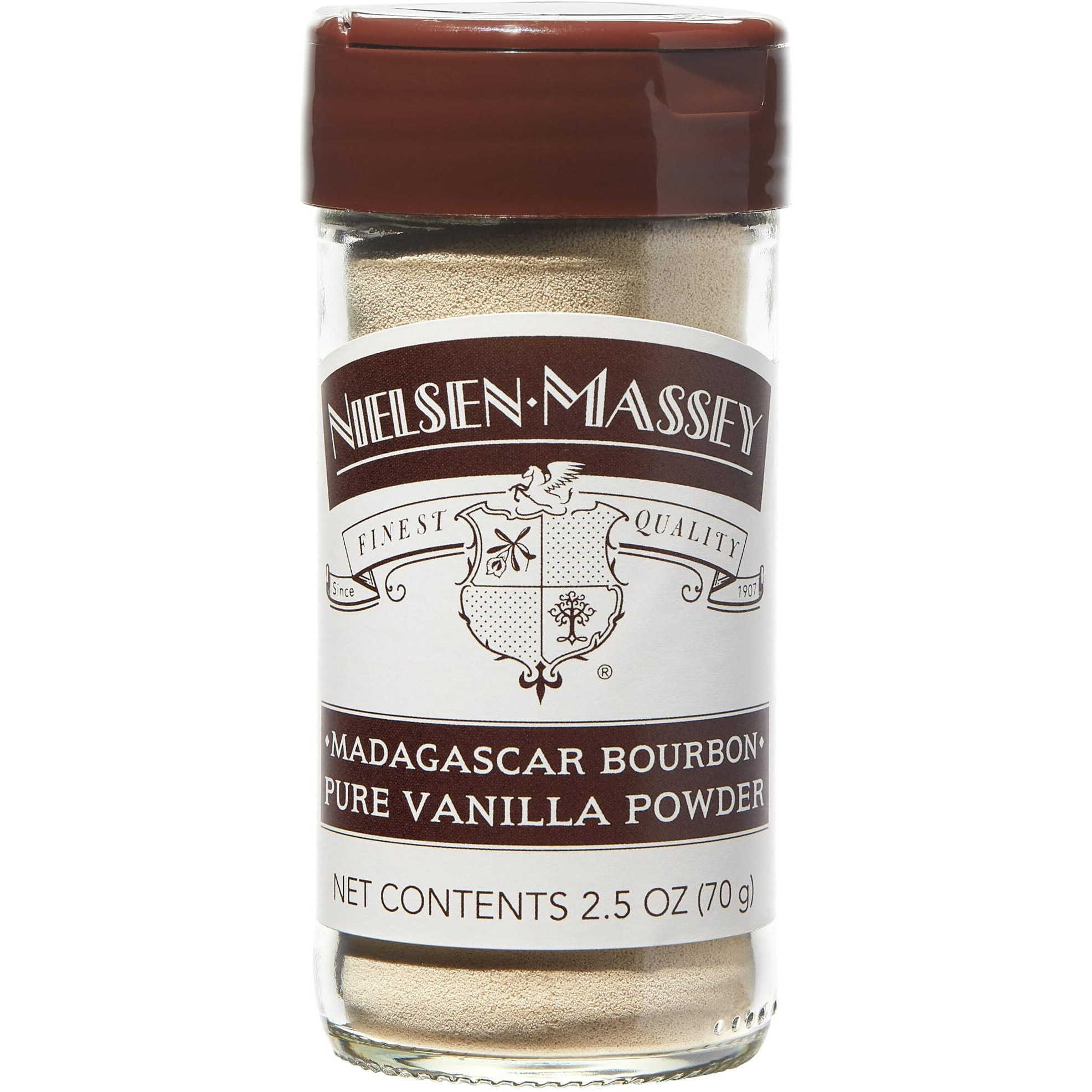 Nielsen-Massey Madagascar Bourbon Pure Vanilla Powder For Baking And Cooking, 2.5 Ounce Jar