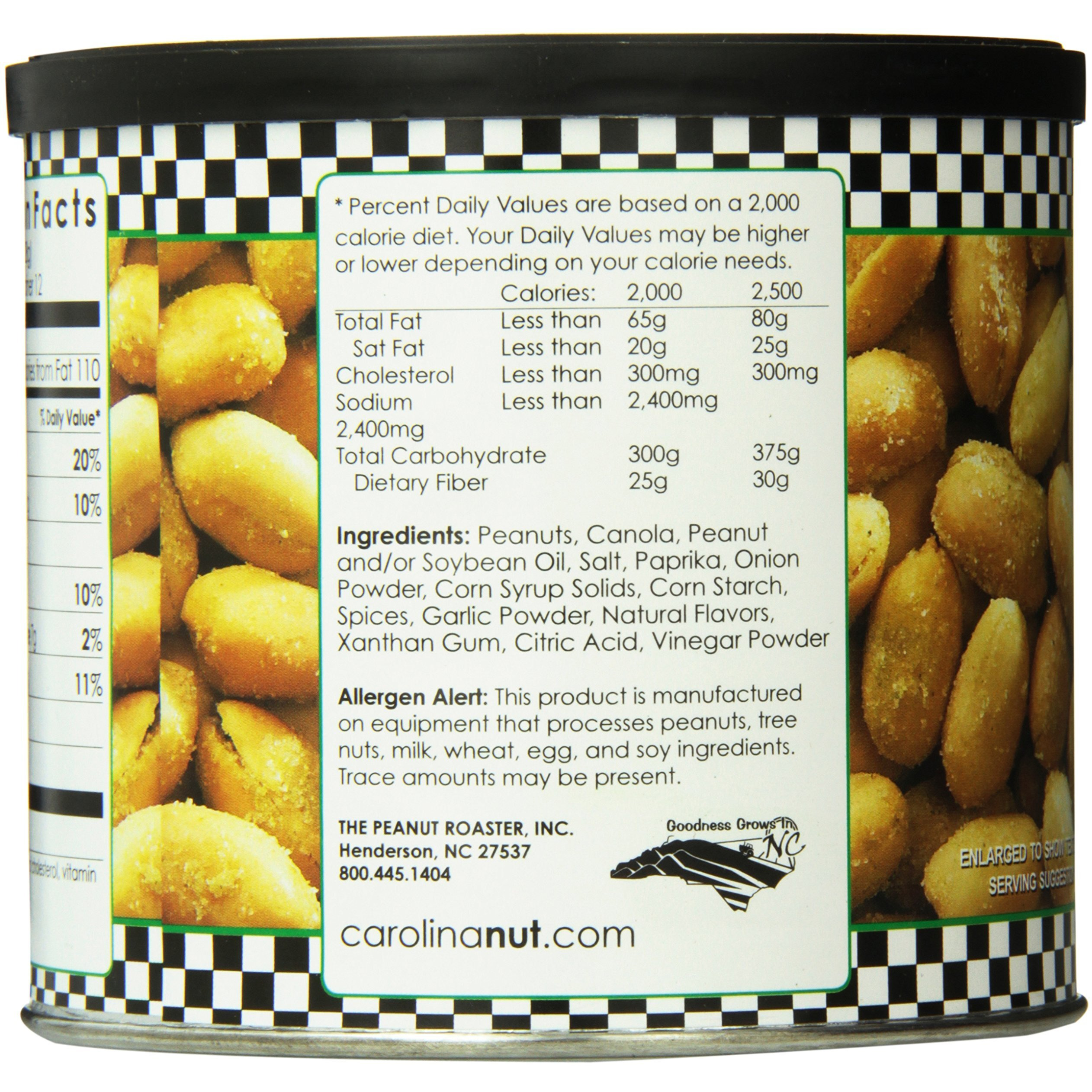 The Carolina Nut Company Peanuts, Jalapeno, 12 Ounce