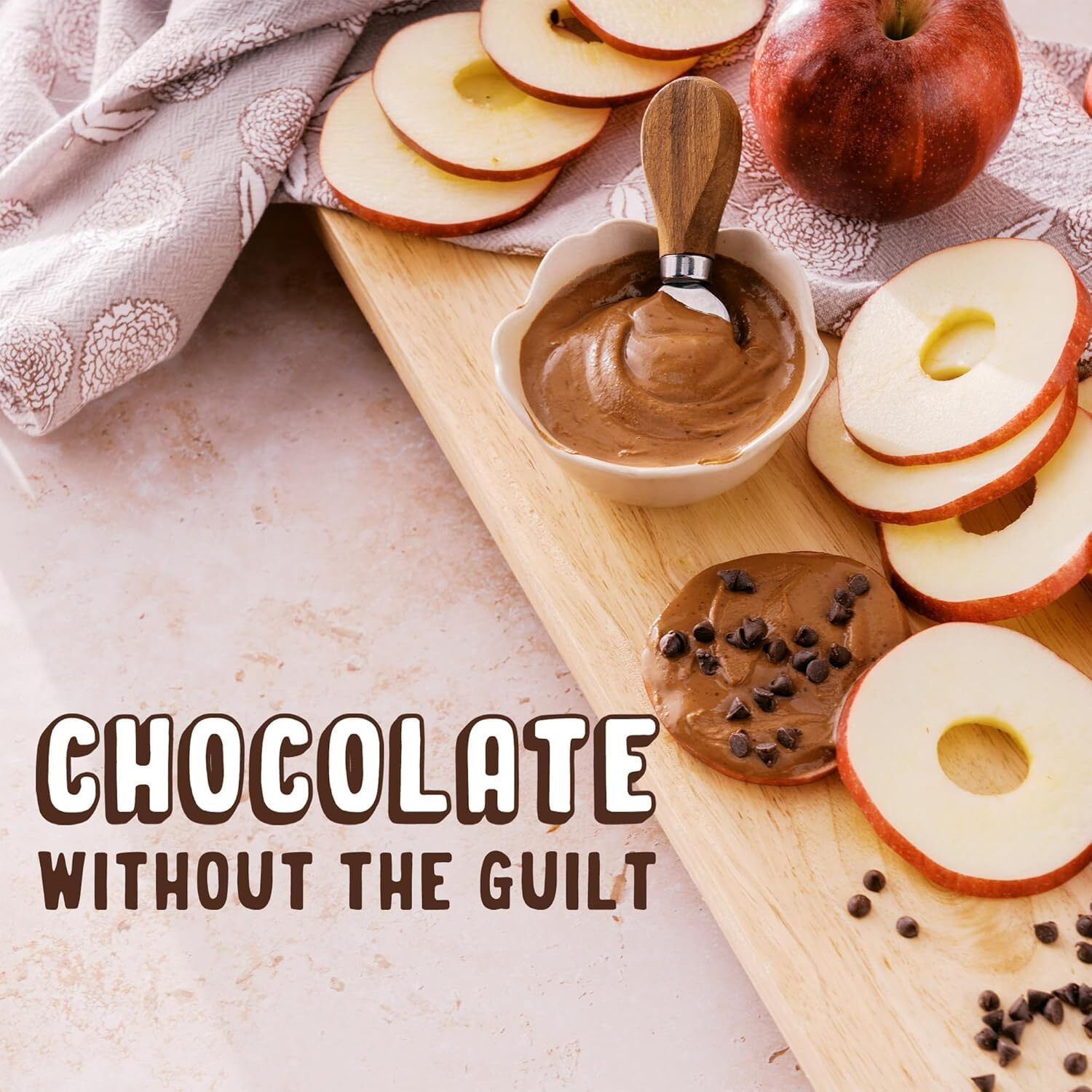 Pbfit 15 Ounce Peanut Butter Powder Chocolate Flavor, Cocoa Powdered Peanut Butter Spread From Real Roasted Peanuts And Cocoa, 6G Of Protein 7% Dv, Gluten-Free, 70 Calories, 88% Less Fat (Pack Of 1)