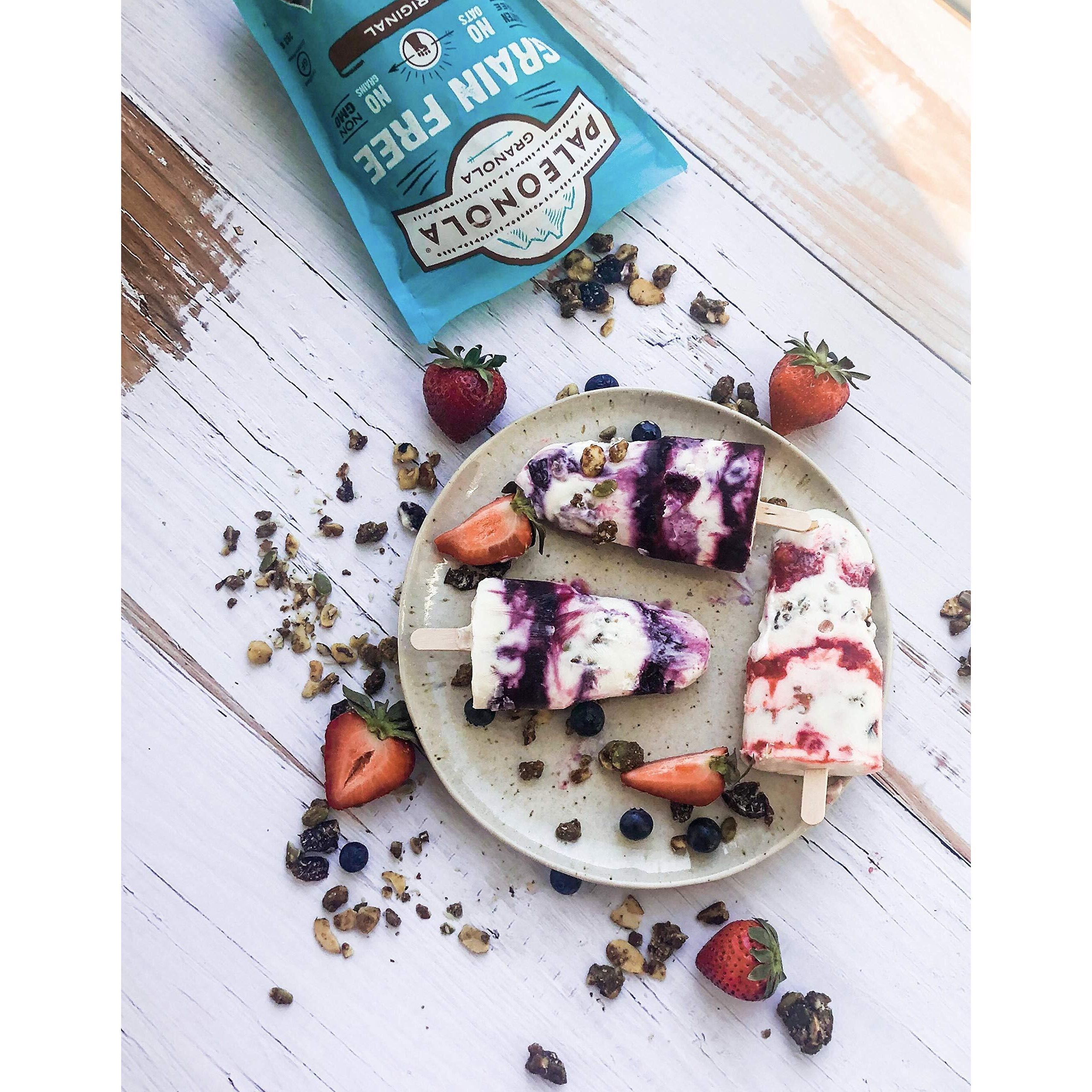 Paleonola - Grain Free Granola Original Flavor - Non-Gmo, Grain, Soy, Gluten, Dairy Free - Low Carb Protein Snack For A Healthy Breakfast