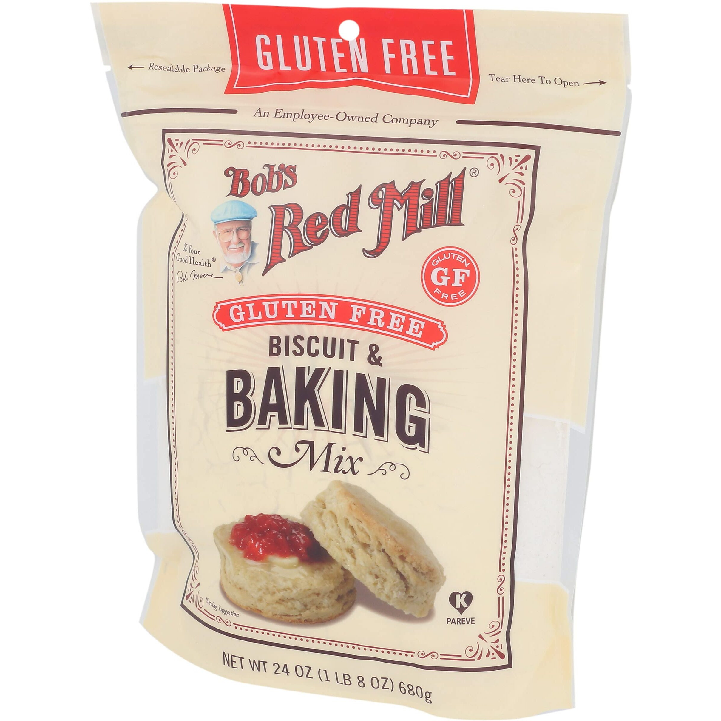 Bob's Red Mill Gluten Free Biscuit & Baking Mix, 24 Oz (Pack Of 1) - Gluten Free, Kosher