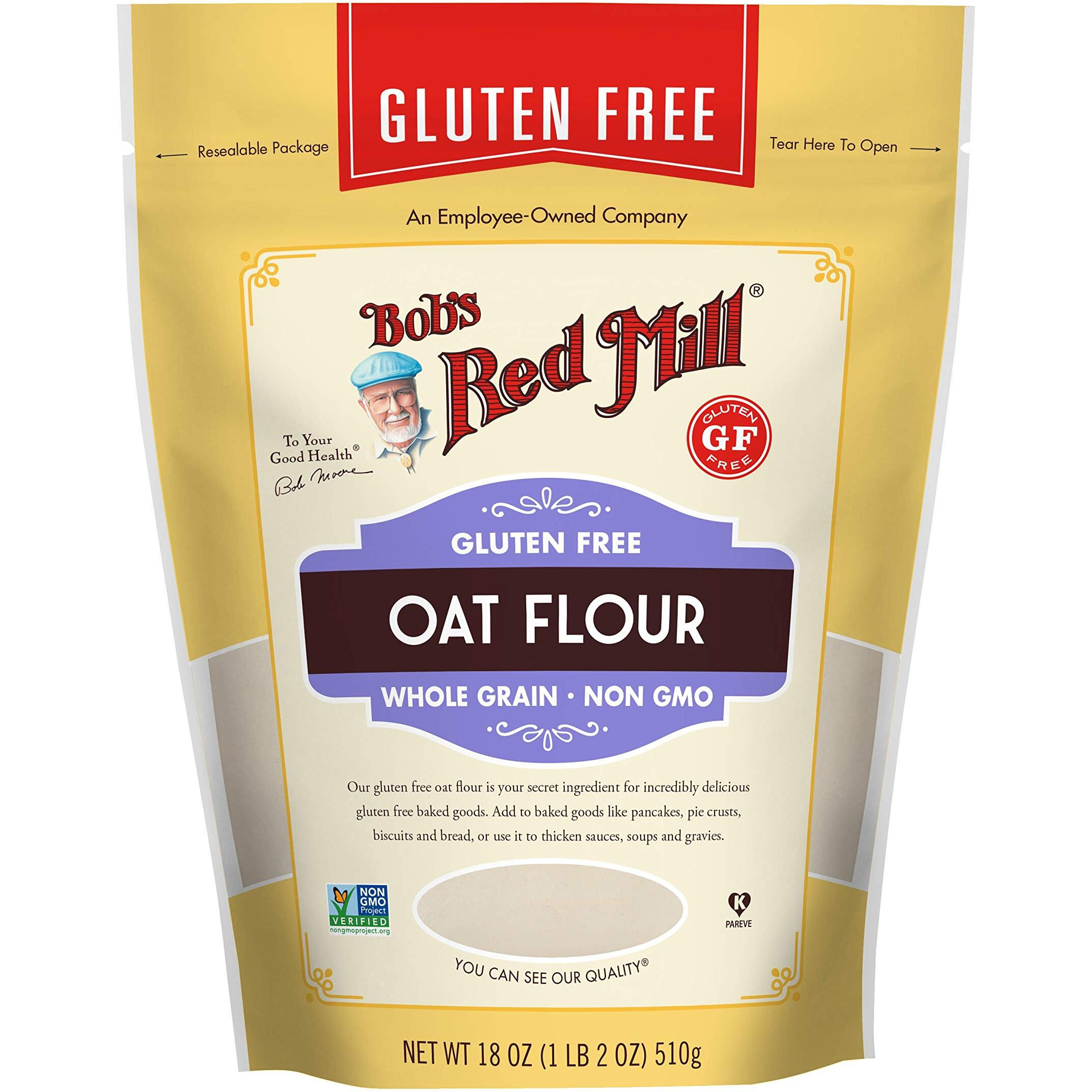 Bob's Red Mill Gluten Free Oat Flour, 18 Oz
