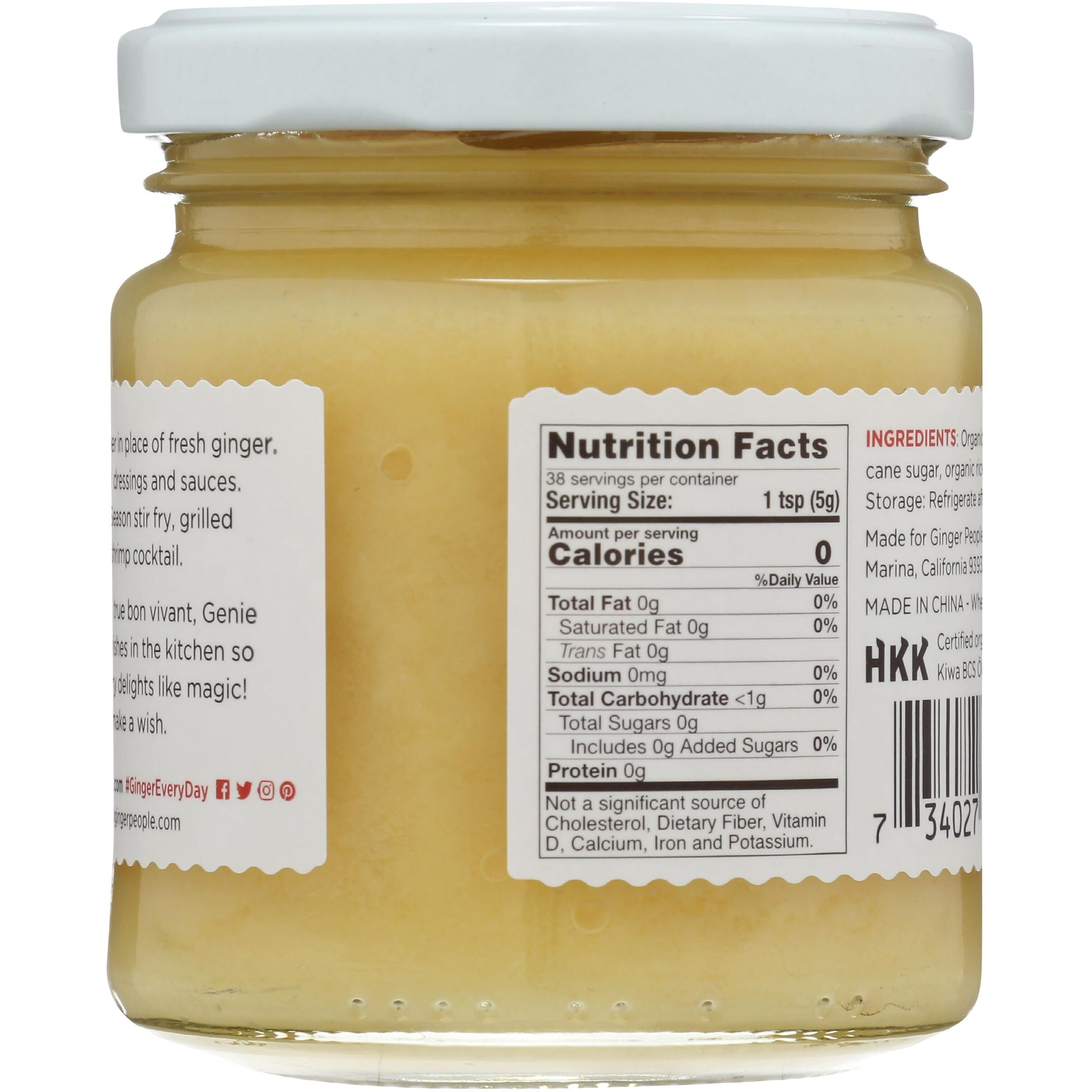Ginger People Organic Minced Ginger -- 6.7 Oz