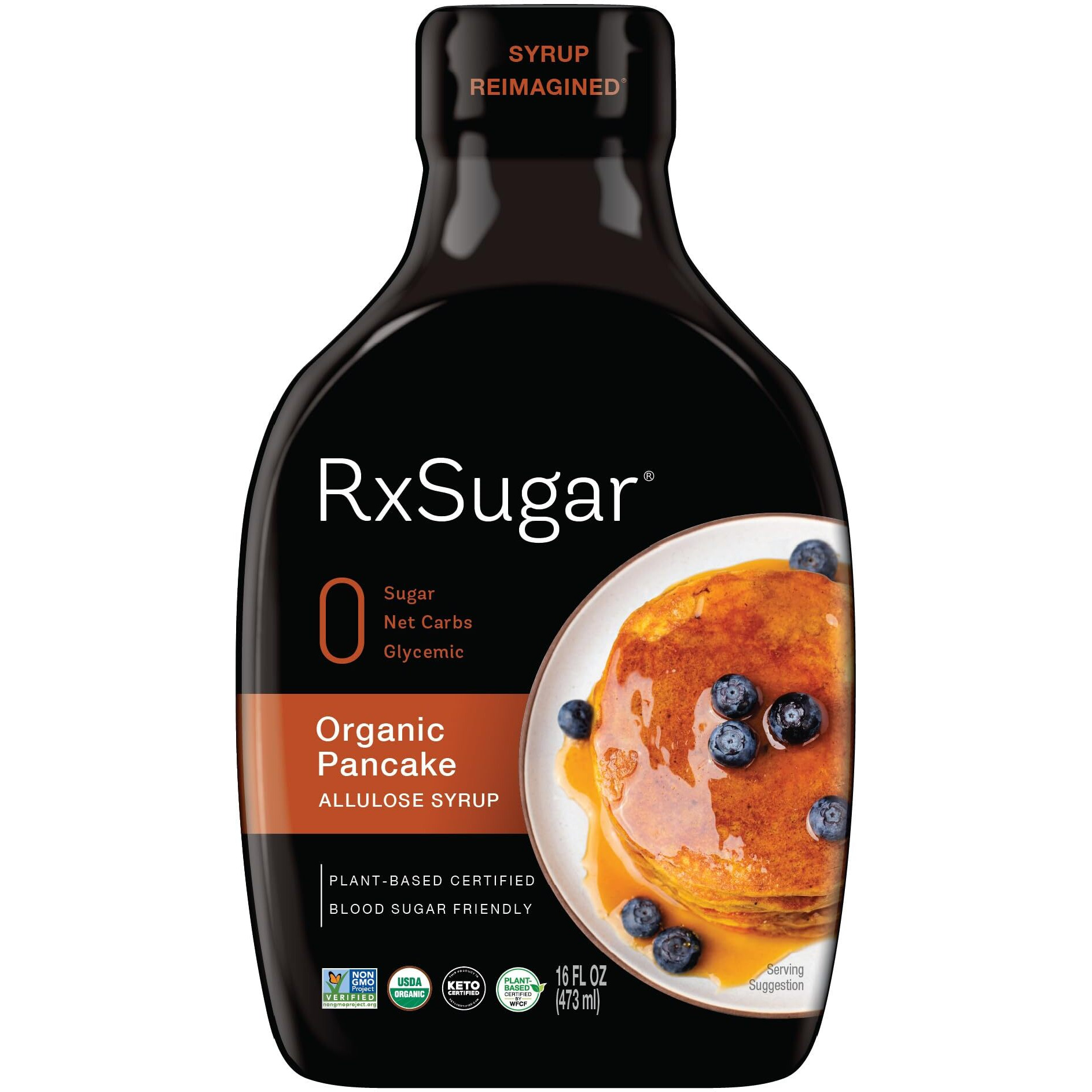 Rxsugar Organic Pancake Syrup