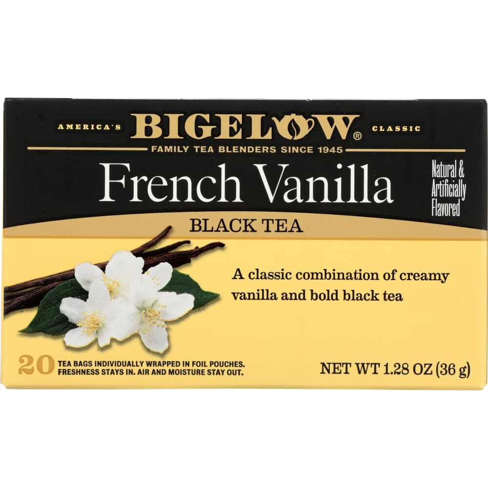 Bigelow French Vanilla Tea 1.28 Oz(Pack Of 12)12