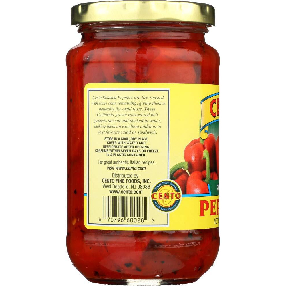 Cento Pepper Roasted, 12 Oz Jar