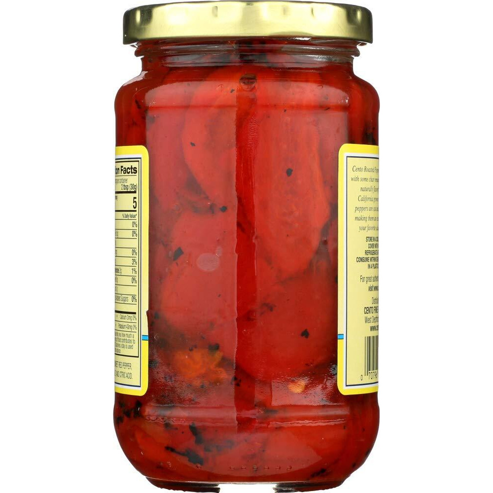 Cento Pepper Roasted, 12 Oz Jar
