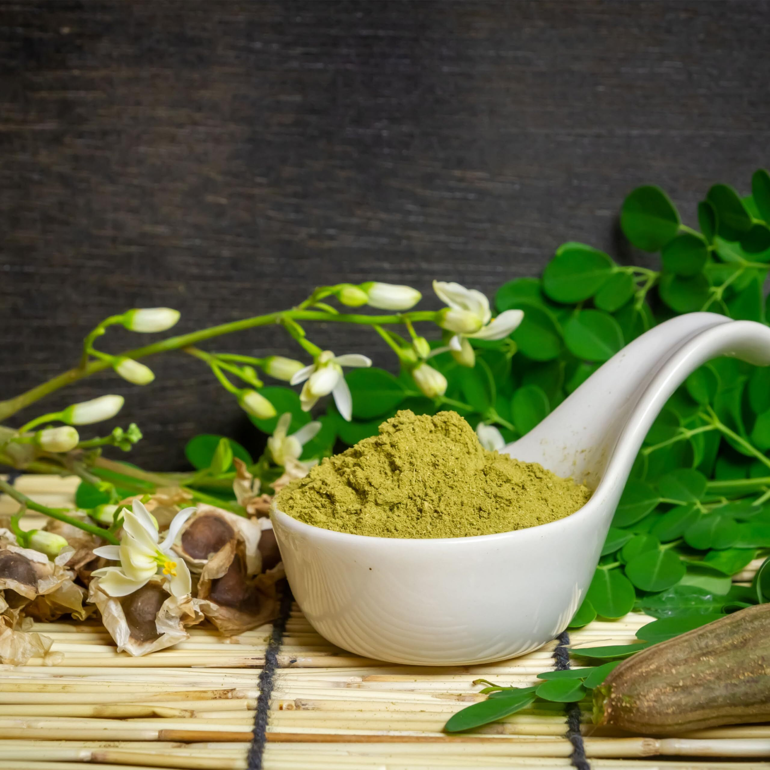 Yupik Organic Powder Superfood, 1 Lb Moringa Leaf, 16 Oz, Non-Gmo, Vegan, Gluten-Free