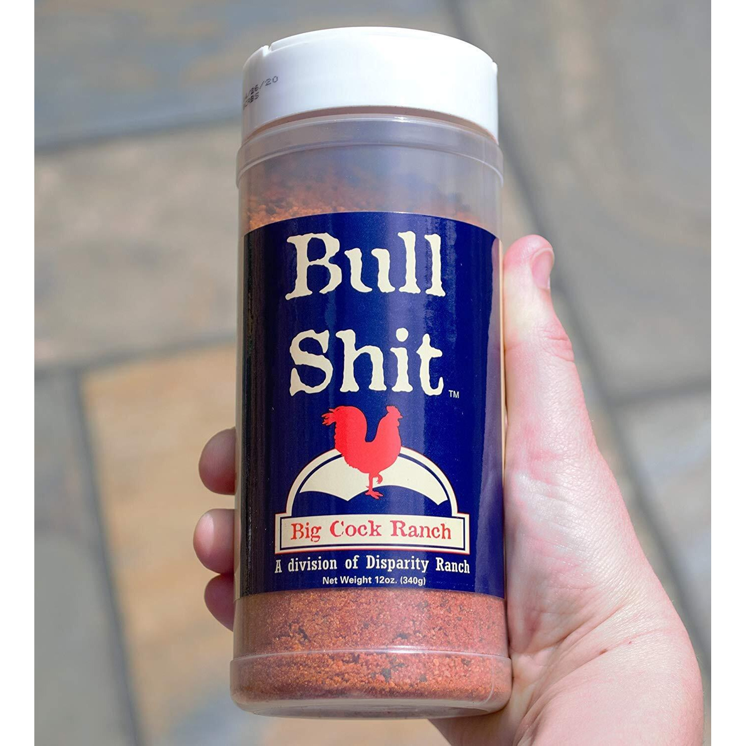 Bullshit Steak Seasoning From Big Cock Ranch 12 Ounce (Pack Of 3)
