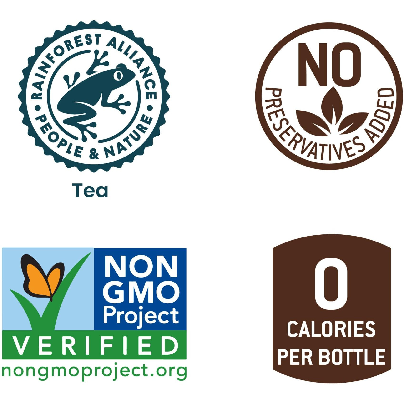 Tejava Unsweetened Peach Iced Tea, 16.9 Ounce Pet Bottles, Natural, Non-Gmo-Verified, Rainforest Alliance-Certified (12 Pack)