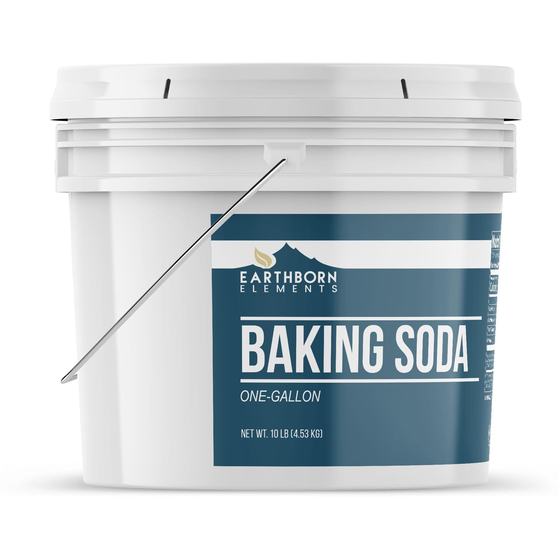 Earthborn Elements Baking Soda (1 Gallon) Sodium Bicarbonate, Cooking, Cleaning & Deodorizing