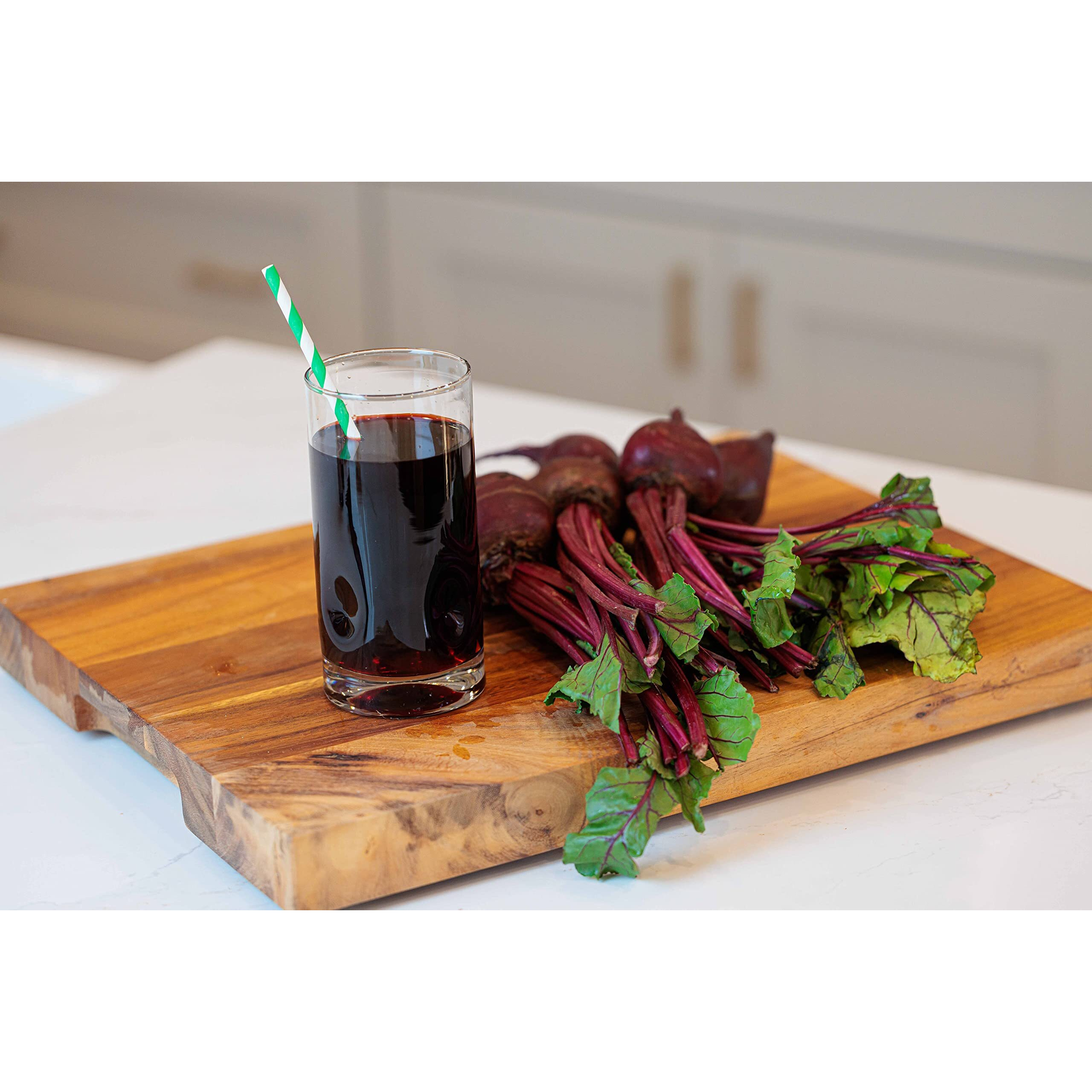 Pomona Organic Cold Pressed Beet Juice, Non-Gmo, No Sugar, Gluten Free, Kosher, Preservative Free - Pack Of 12, 8.4 Oz