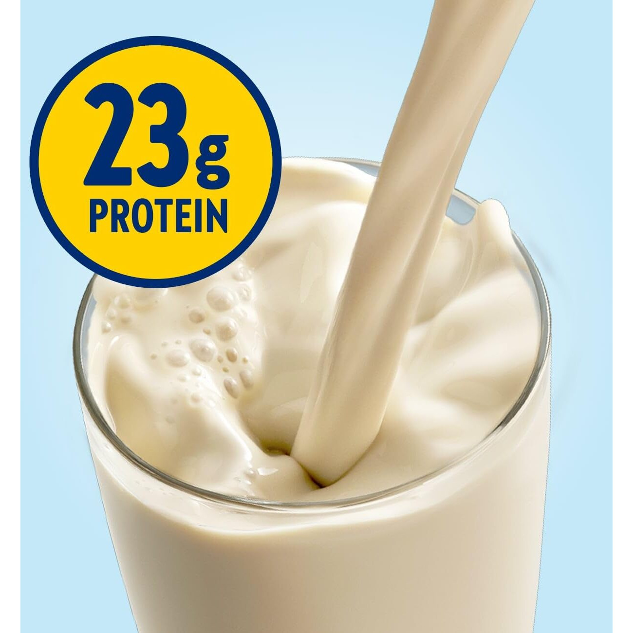 Glucerna Hunger Smart Meal Size Shake, Diabetic Drink To Support Blood Sugar Management, 23G Protein, 250 Calories, Classic Vanilla, 16-Fl-Oz Carton, 12 Count