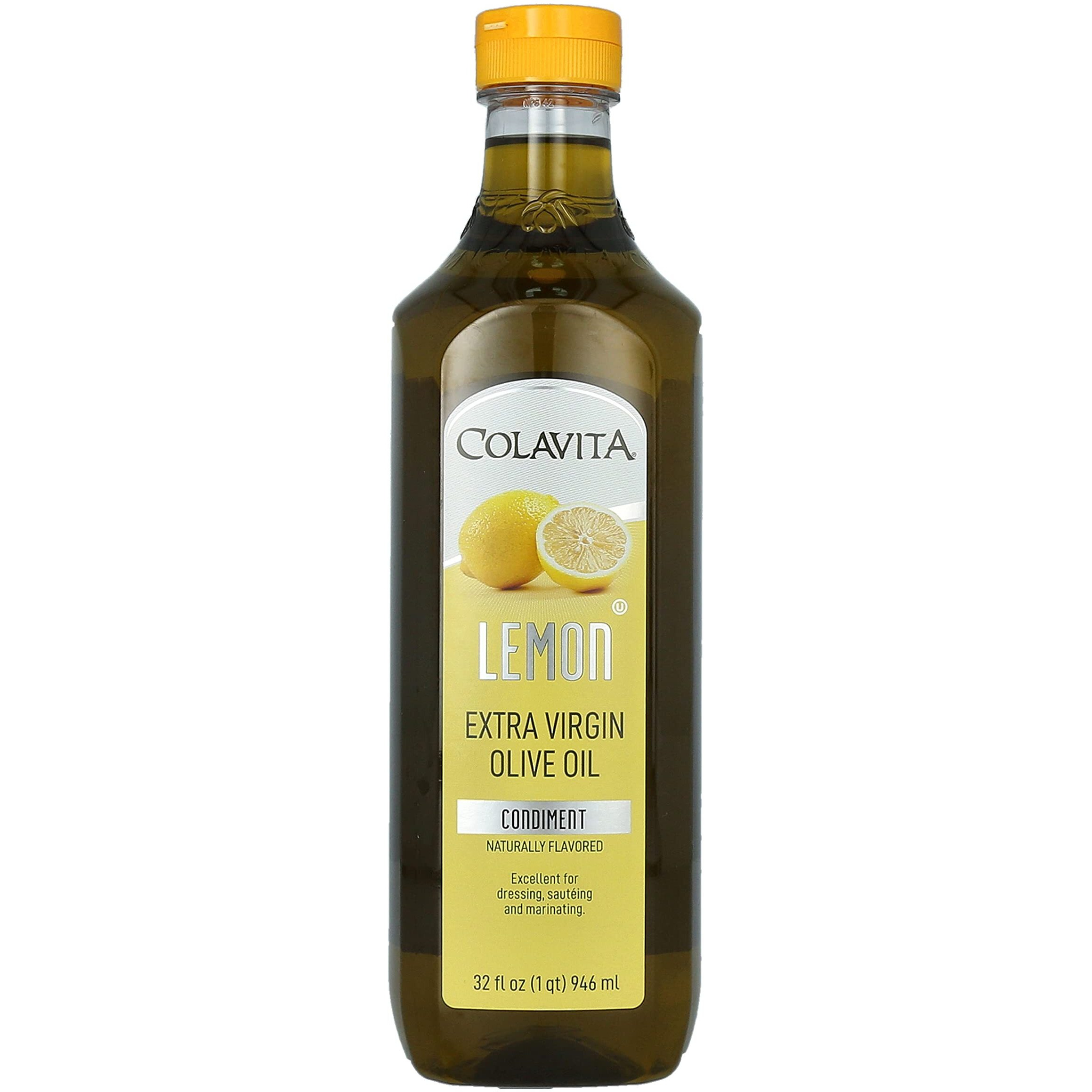 Colavita Lemon Extra Virgin Olive Oil 32Fl Oz Plastic Bottle