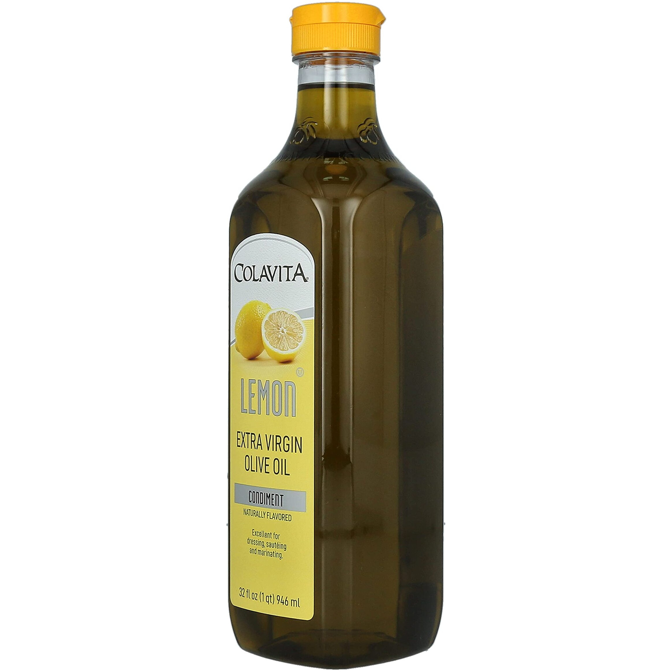 Colavita Lemon Extra Virgin Olive Oil 32Fl Oz Plastic Bottle