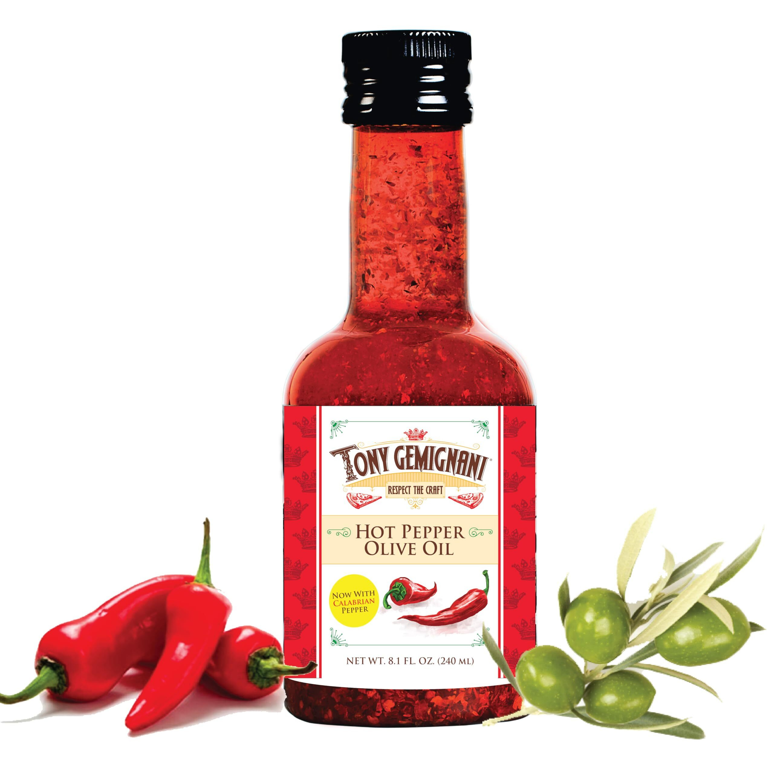 Tony Gemignani Olive Oil, Hot Pepper