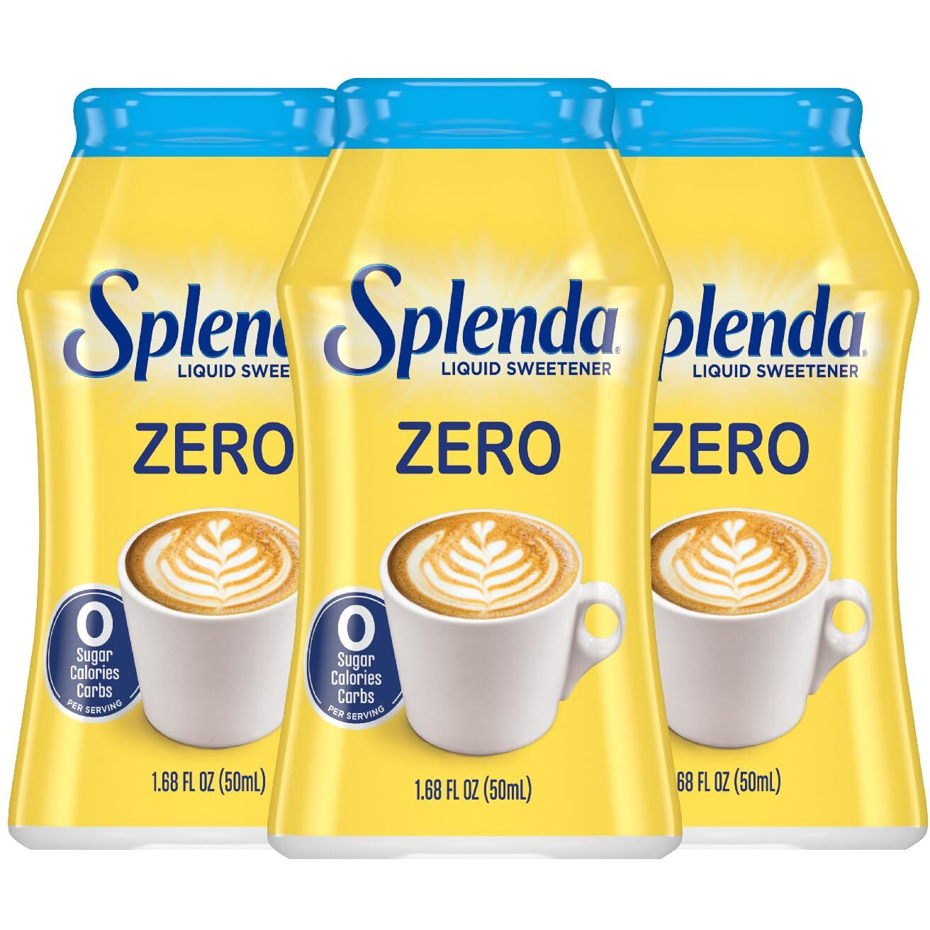 Splenda Liquid Zero Calorie Sweetener Drops, 1.68 Ounce Bottle (Pack Of 3)