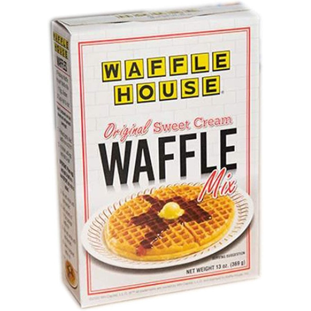 Waffle House Breakfast Waffle Mix 13 Oz Pack Of 2 Original Sweet Cream Waffle Delicious And Tasty Waffles Right At Home Restaurant Style Homemade Waffles