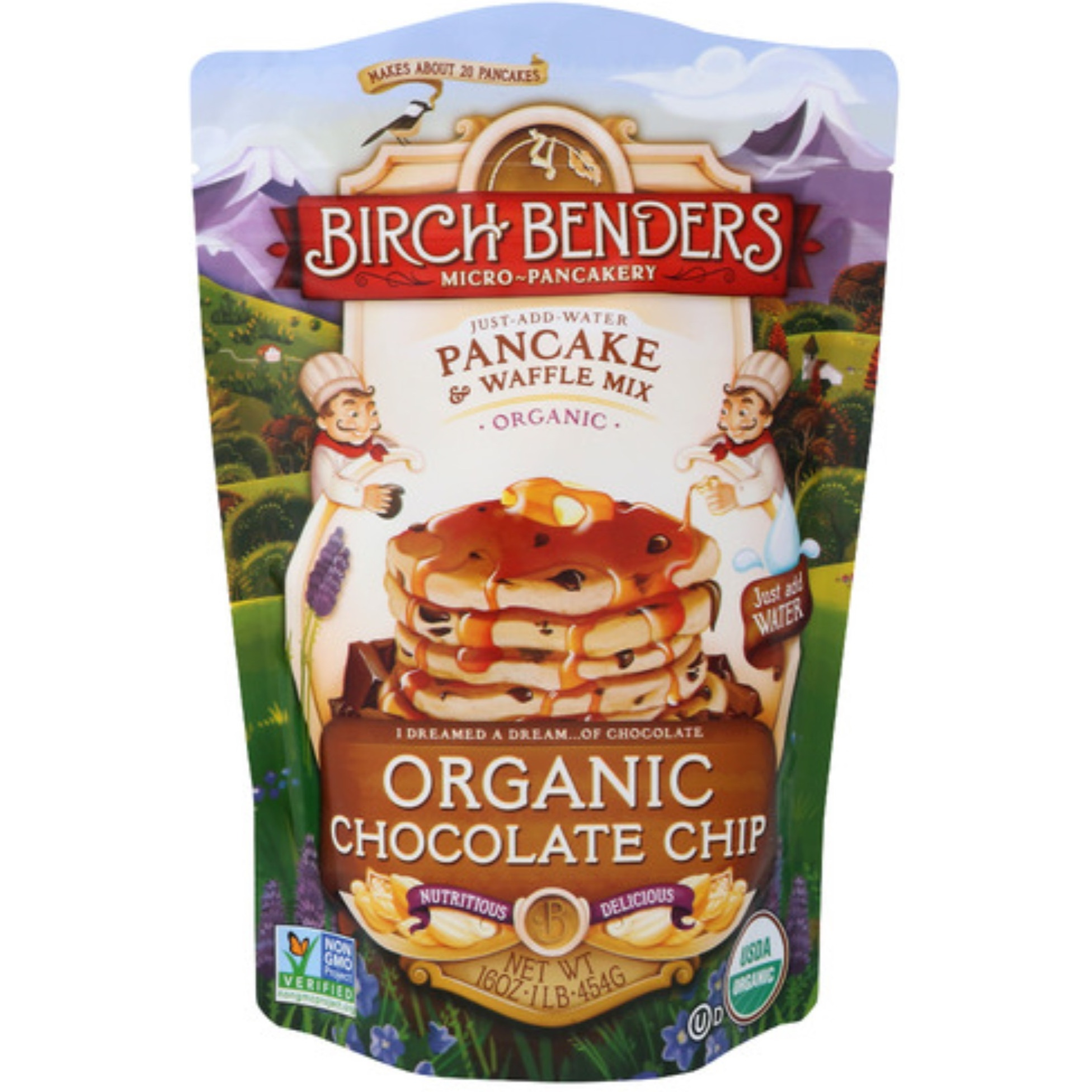 Mix Pncke Add Wtr Choco Ch (Pack Of 6)