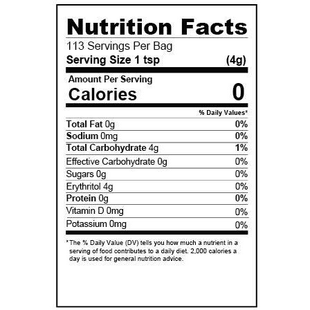 Health Garden Monk Fruit Sweetener, Classic - Non Gmo - Gluten Free - Sugar Substitute - Kosher - Keto Friendly (1 Lb)