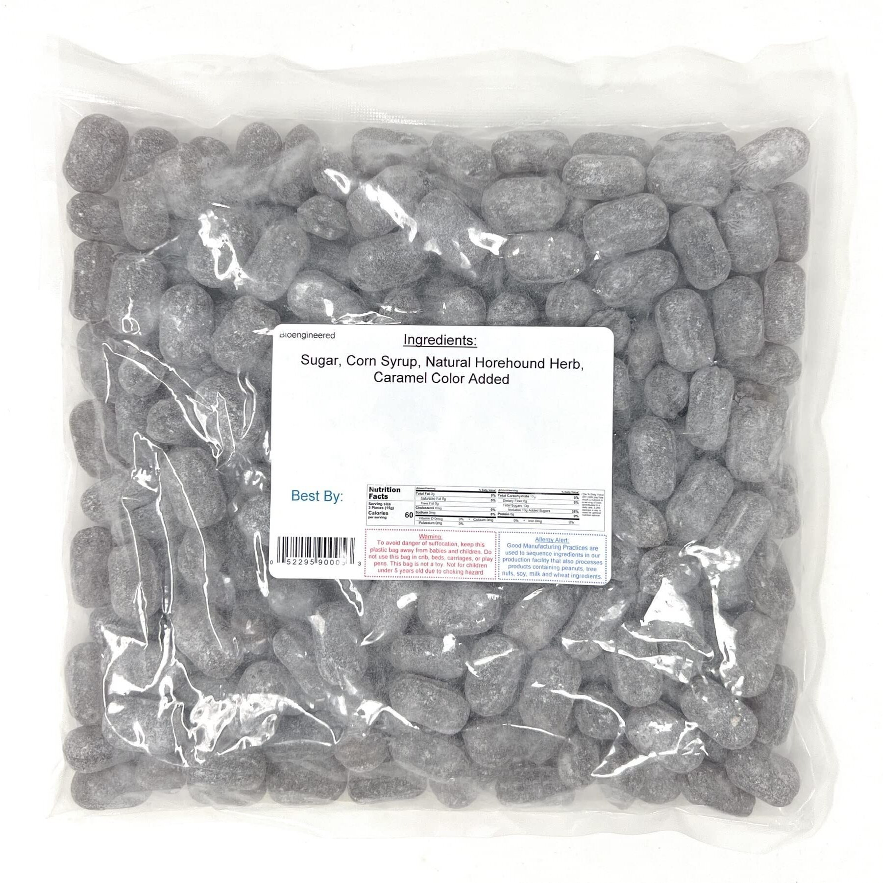 Claeys Sanded Candy Drops, Horehound, 2 Pound