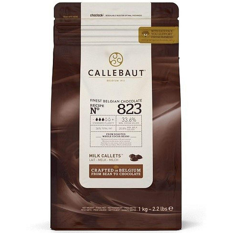 Callebaut Milk Callets 33.6% From Olivenation - 2 Pounds