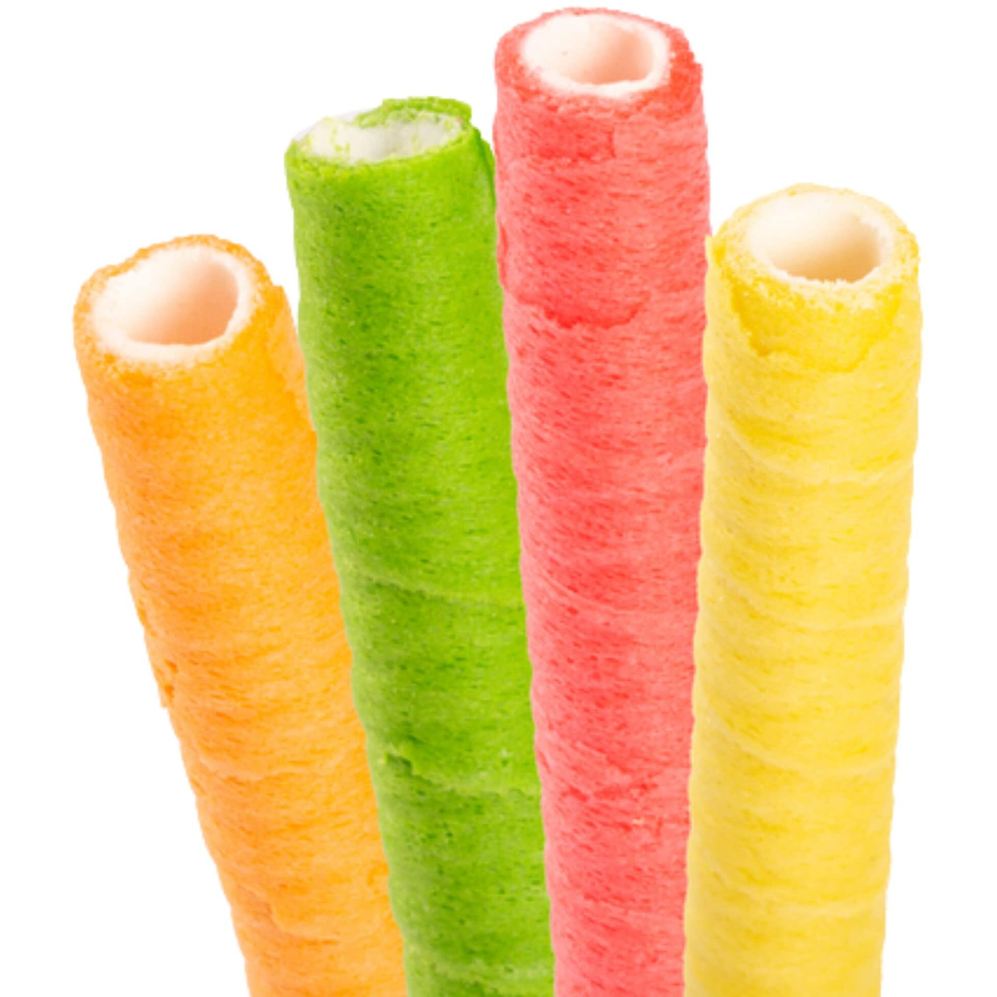 2025 Kellogg's Cereal Straws Froot Loops Edible Breakfast Straw Alternatives For Milk, 90's Childhood Nostalgic Treat For Drinking And Eating, Cereals For Kids, Pack Of 2, 36 Straws