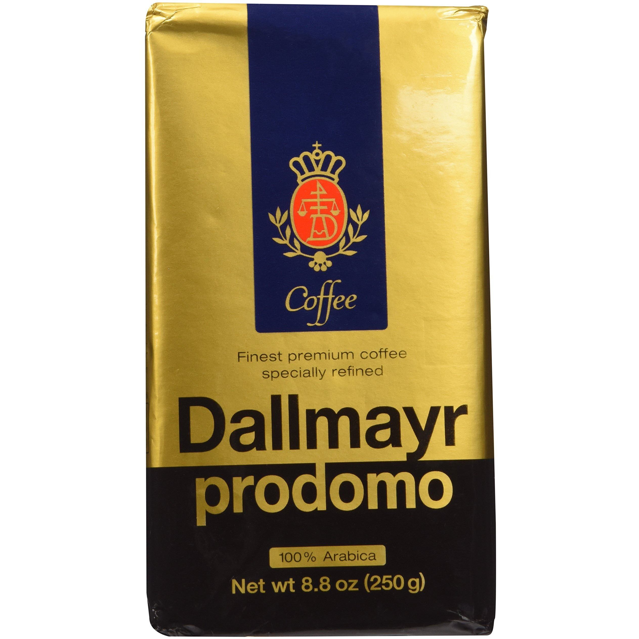Dallmayr Coffee Grnd Prodomo,Gold,8.8 Ounces