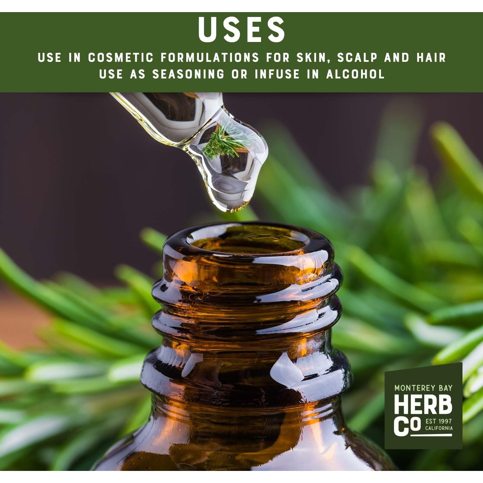 Monterey Bay Herb Co. Usda Organic Mediterranean Rosemary Leaves - Boosts Flavor In Cooking - Used In Natural Remedies (1Lb Bag)