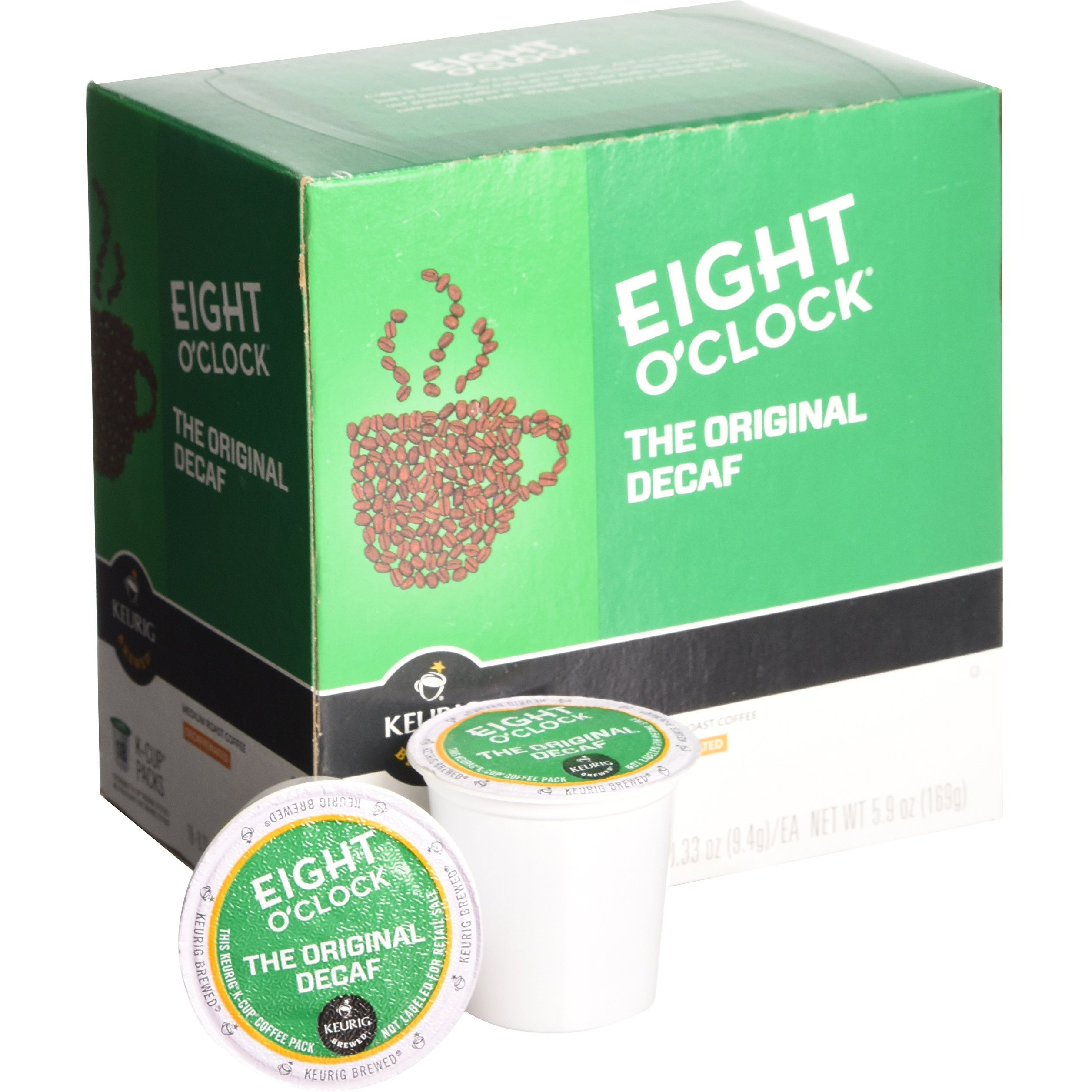 Eight O'Clock Coffee Original Decaf Coffee - 18 Ct