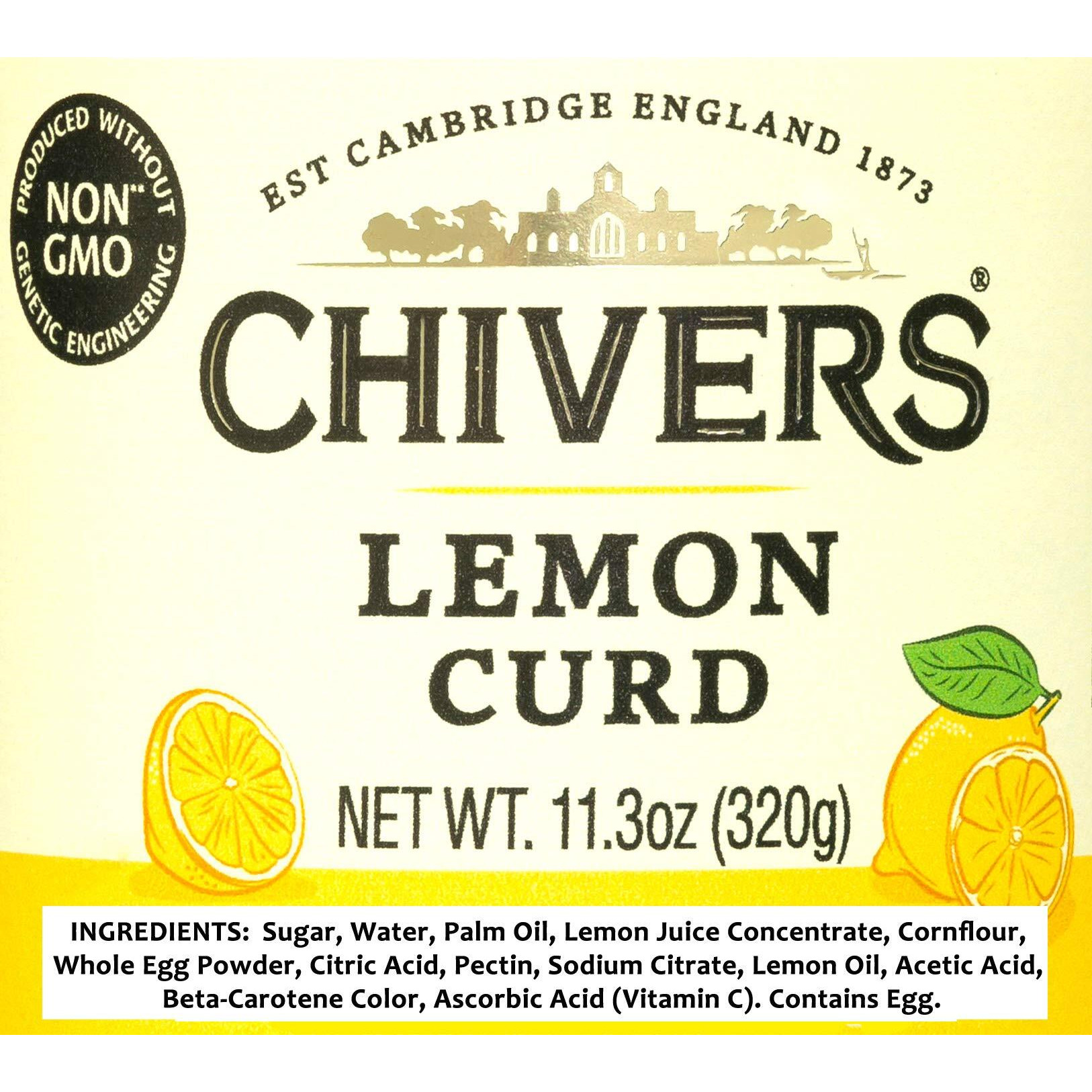 Chivers Lemon Curd 11.3 Ounce (1 Pack)