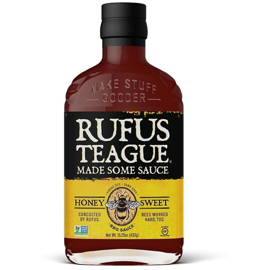 Rufus Teague Honey Sweet Bbq Sauce, 16 Oz(454G)