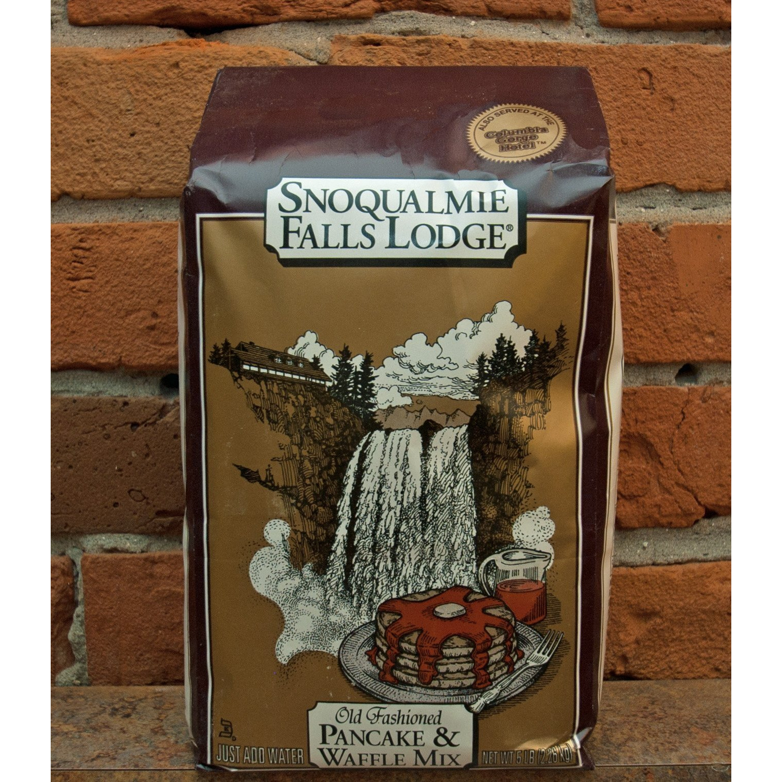 Snoqualmie Falls Lodge Old Fashioned Pancake & Waffle Mix 5Lb. (3 Bags)