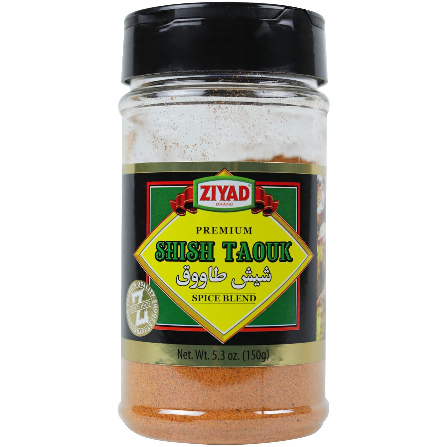 Ziyad Shaker Shish Taouk Spice Blend, Salt-Free, No Colors, No Additives, No Preservatives, 5.3Oz