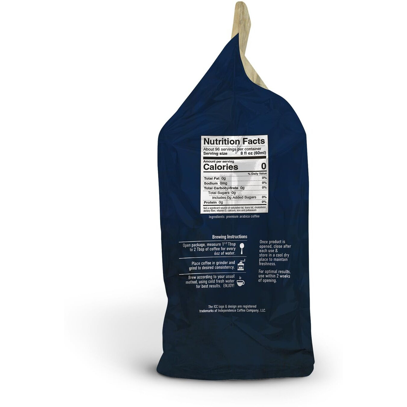 Independence Coffee Co. Tex-A De Olla Mexican Style Cinnamon And Brown Sugar Flavored Light Roast Whole Bean Coffee, 24 Ounce Bag (Packaging May Vary)