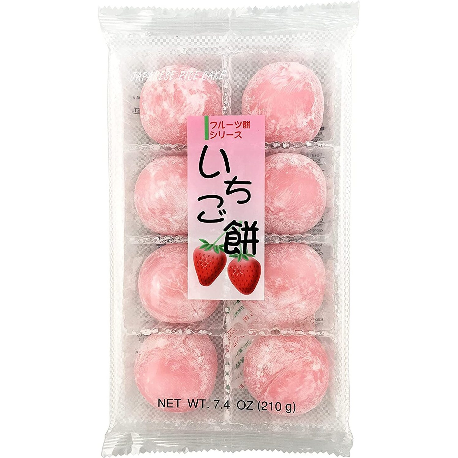 Fruits Mochi Daifuku Ichigo 7.4Oz/210G