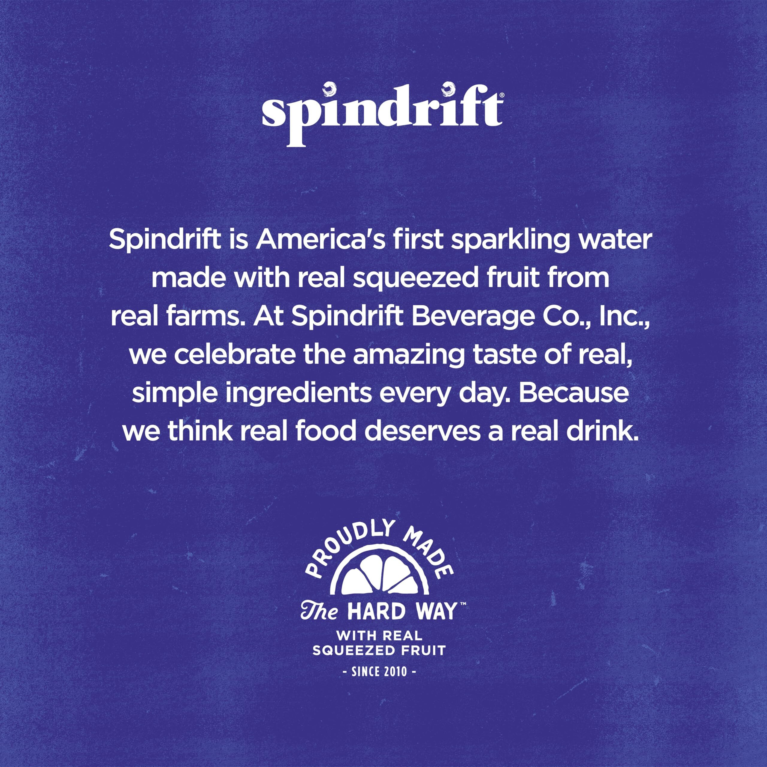 Spindrift Sparkling Water, 4 Flavor Variety Pack, Made With Real Squeezed Fruit, 12 Fl Oz (Pack Of 20)