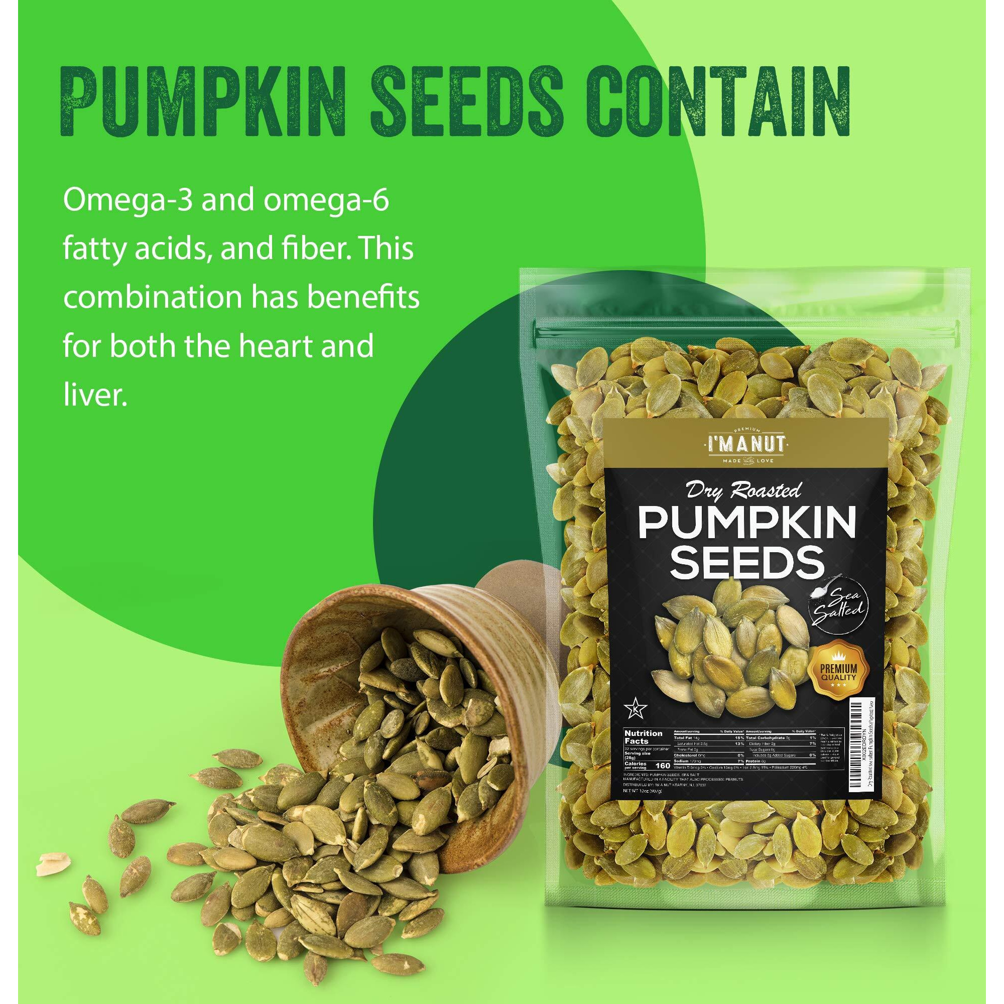 Oven Toasted Pumpkin Seeds With Sea Salt (Papitas) 16 Oz (1 Lb) Batch Tested Gluten & Peanut Free | No Oils | No Ppo | Non Gmo | Vegan And Keto Friendly | Premium Quality