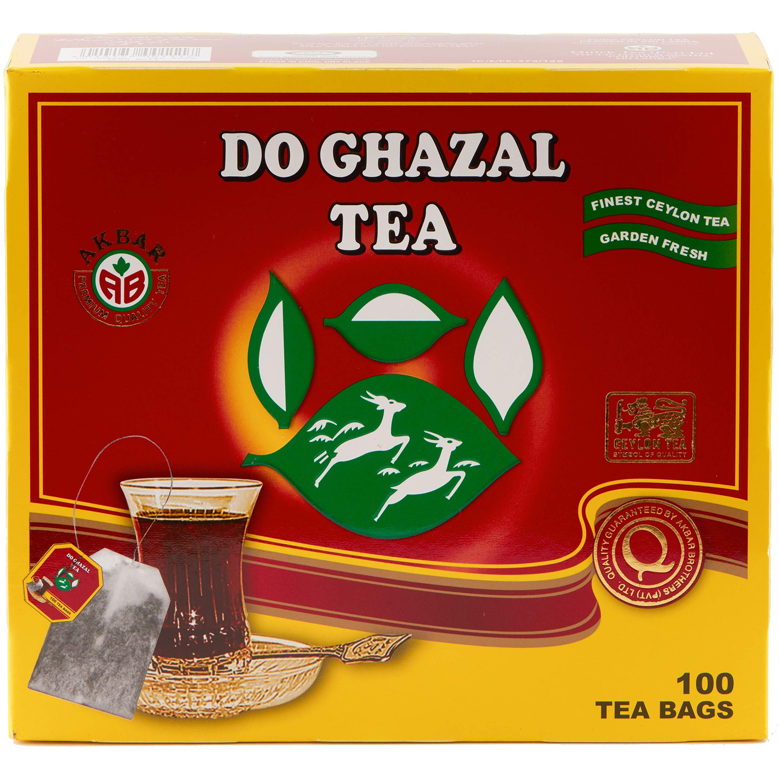 Do Ghazal Super Ceylon Black Tea Bags - 100 X 2G Teabags