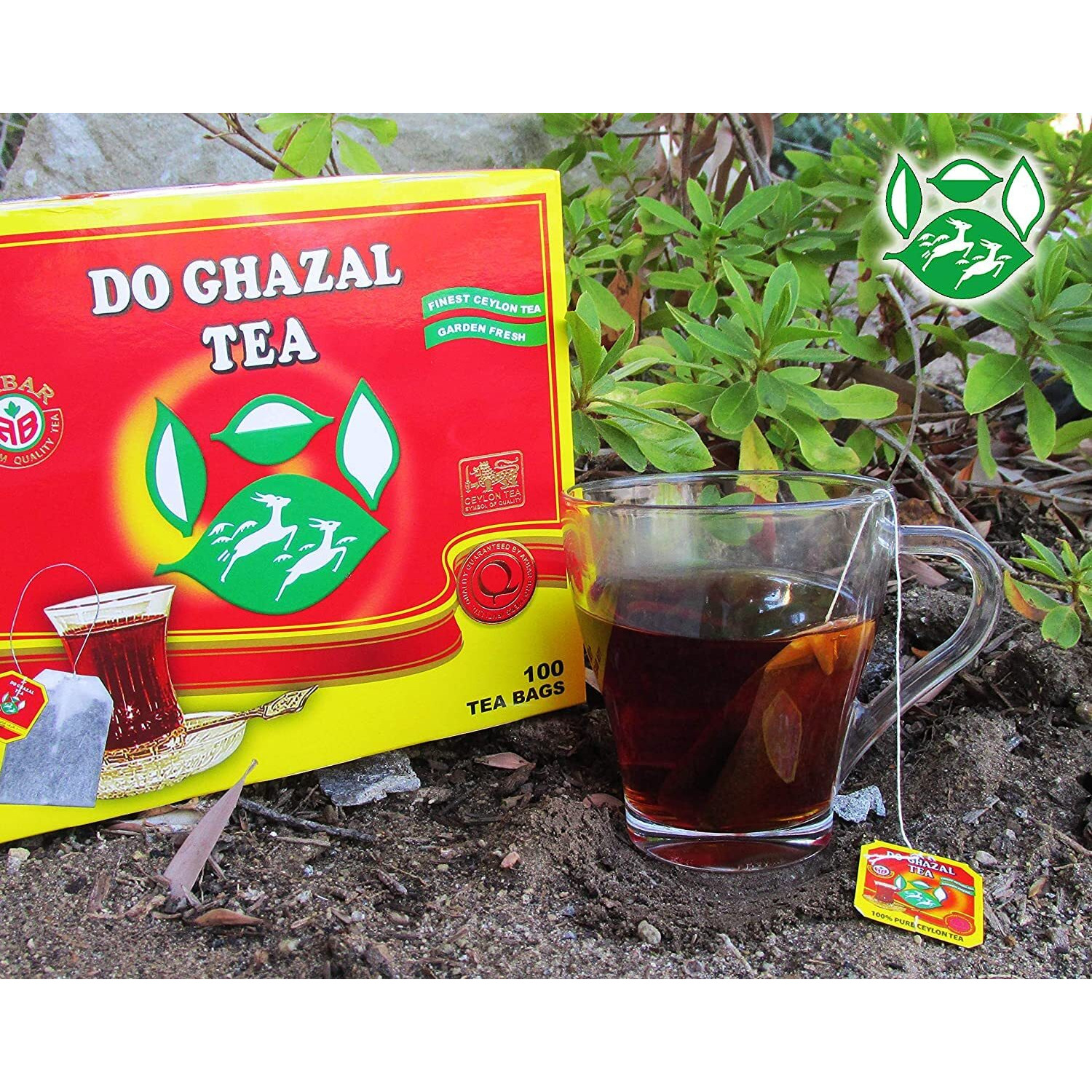 Do Ghazal Super Ceylon Black Tea Bags - 100 X 2G Teabags